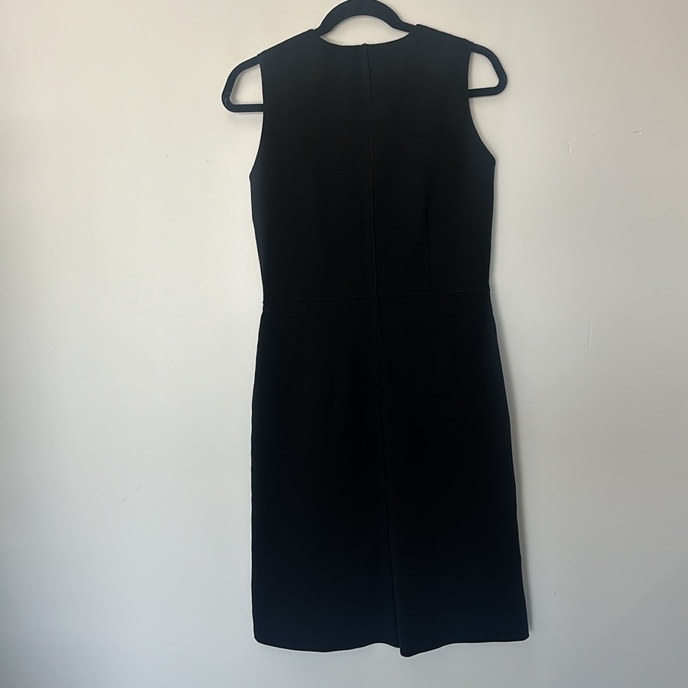 HACHE Italy Black Dress quilted sleeveless dress 42 - Picture 5 of 7